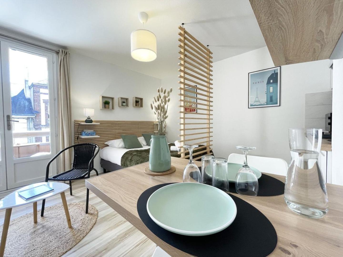 La Parenthese Chartraine Apartment Chartres Bagian luar foto